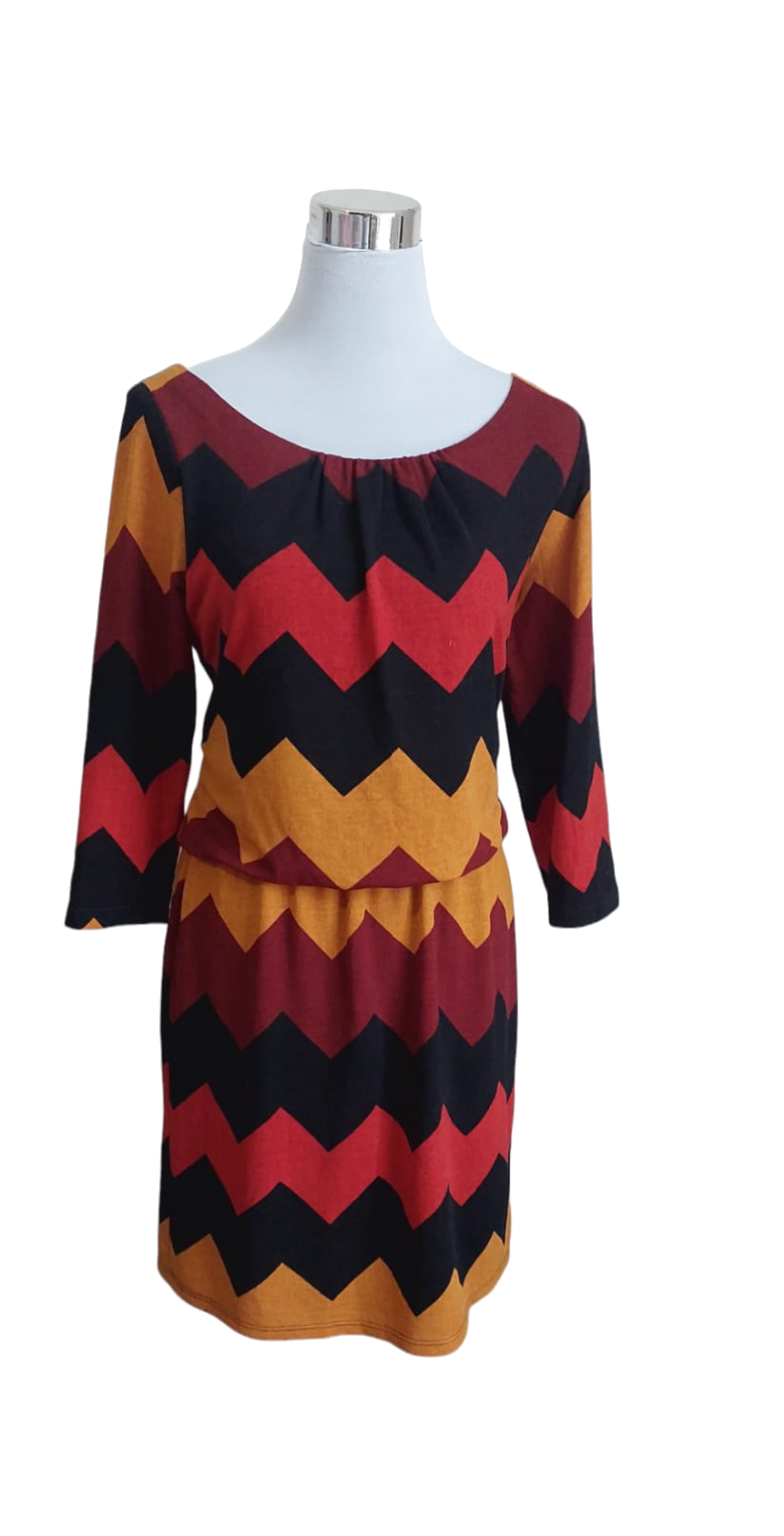 Vestido Zig Zag Cálido