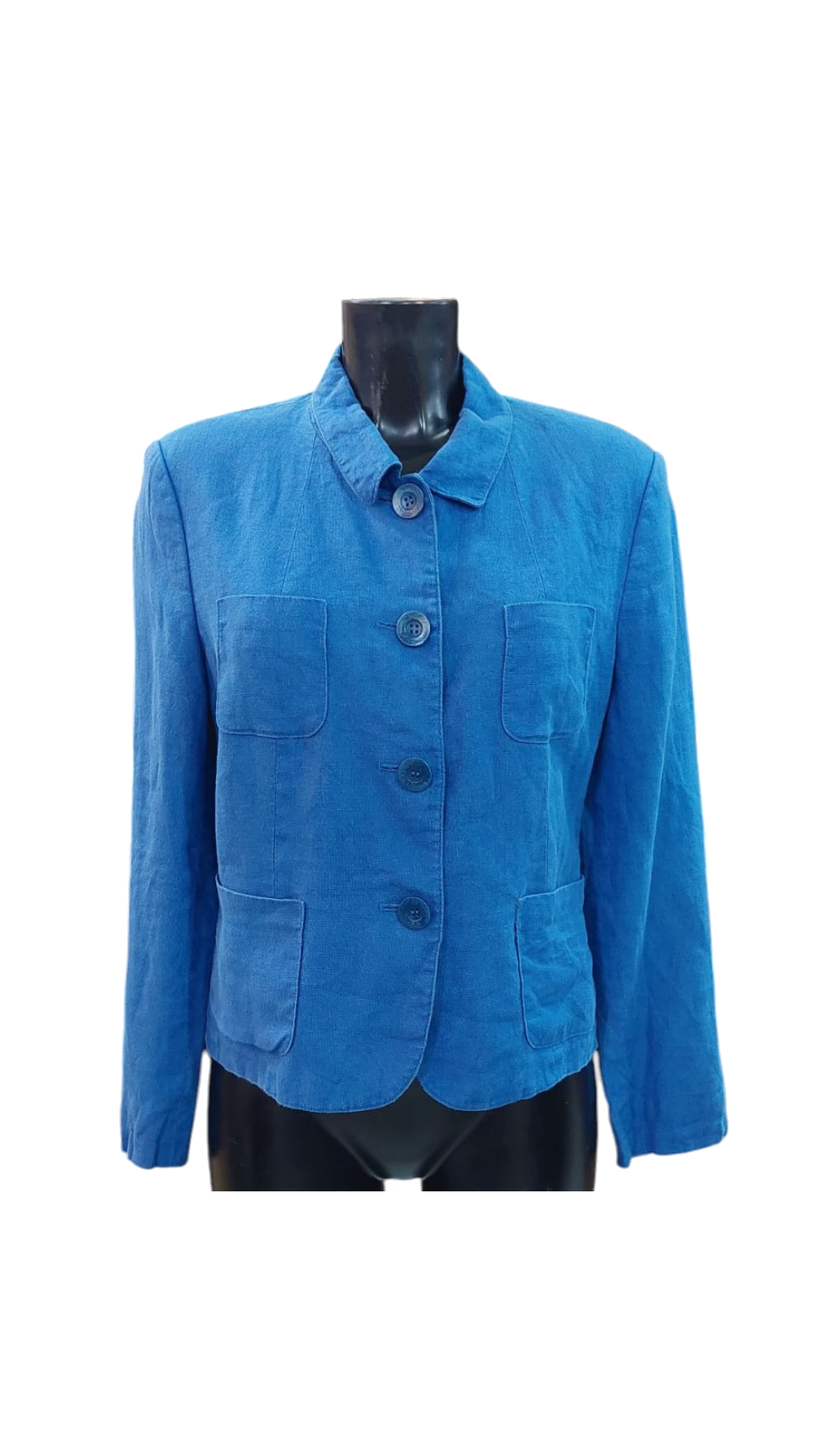 Blazer azulino lino