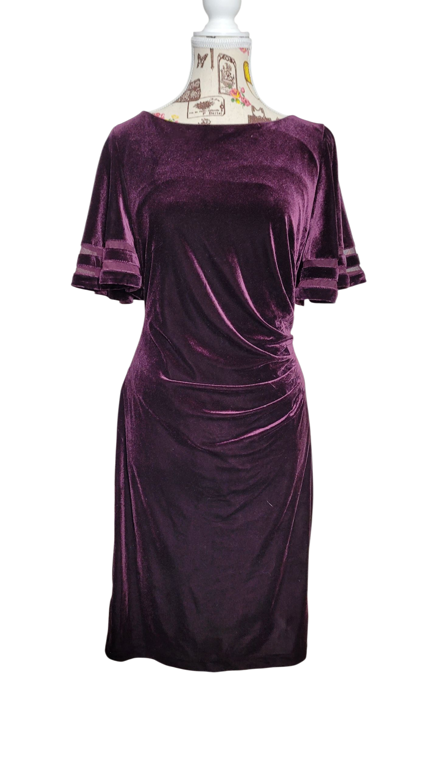 Vestido Berenjena