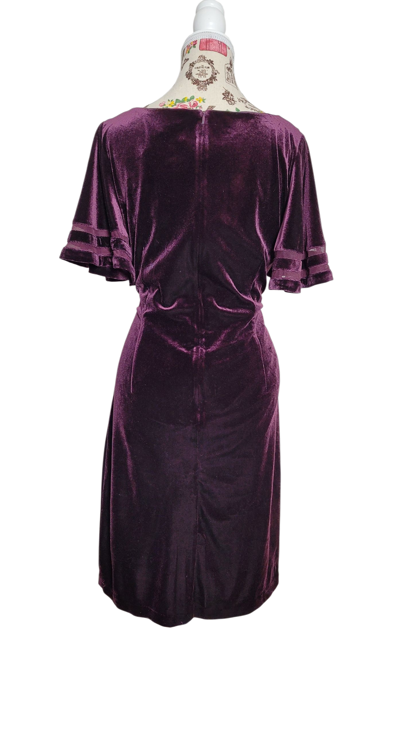 Vestido Berenjena
