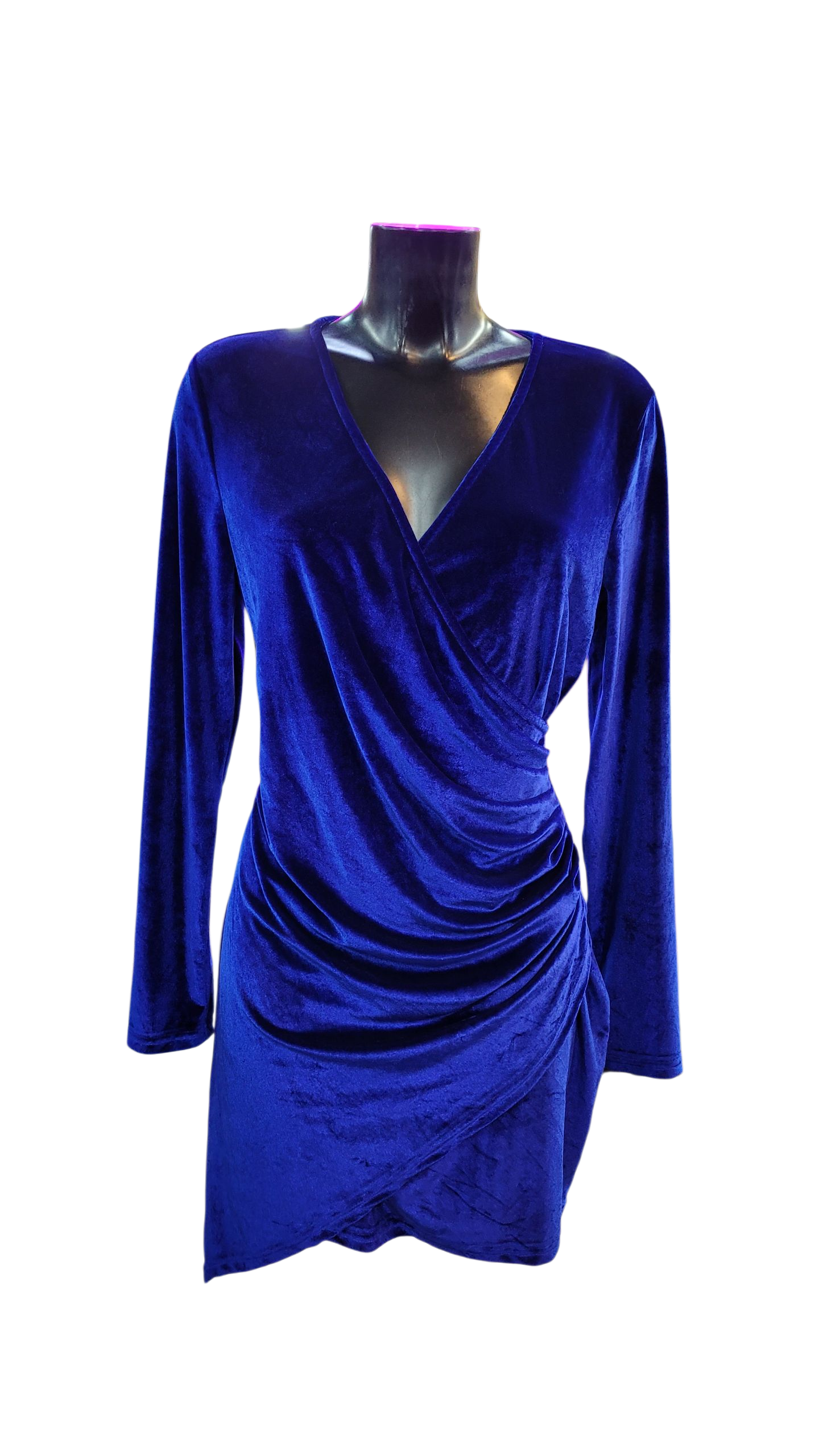 Vestido Azul Rey