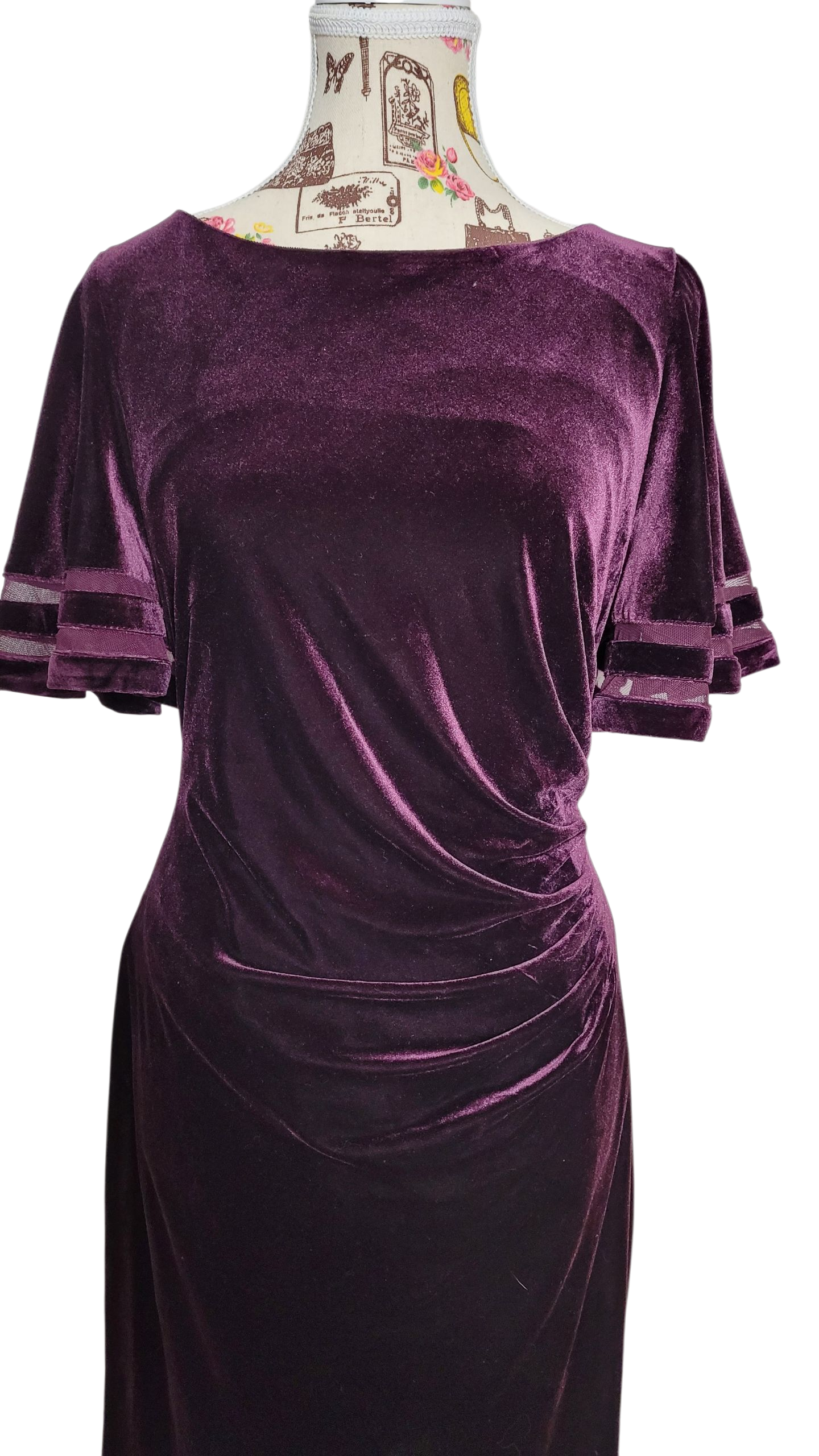 Vestido Berenjena