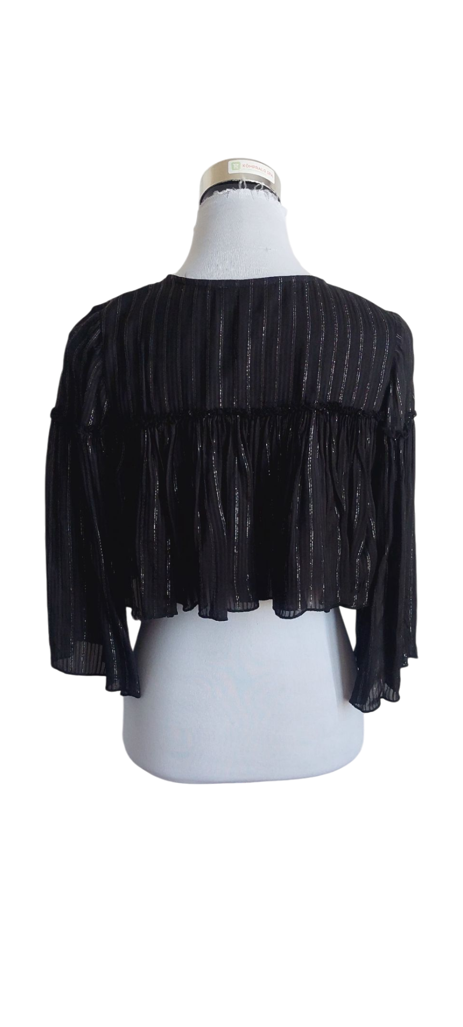 Blusa Negra con Brillos