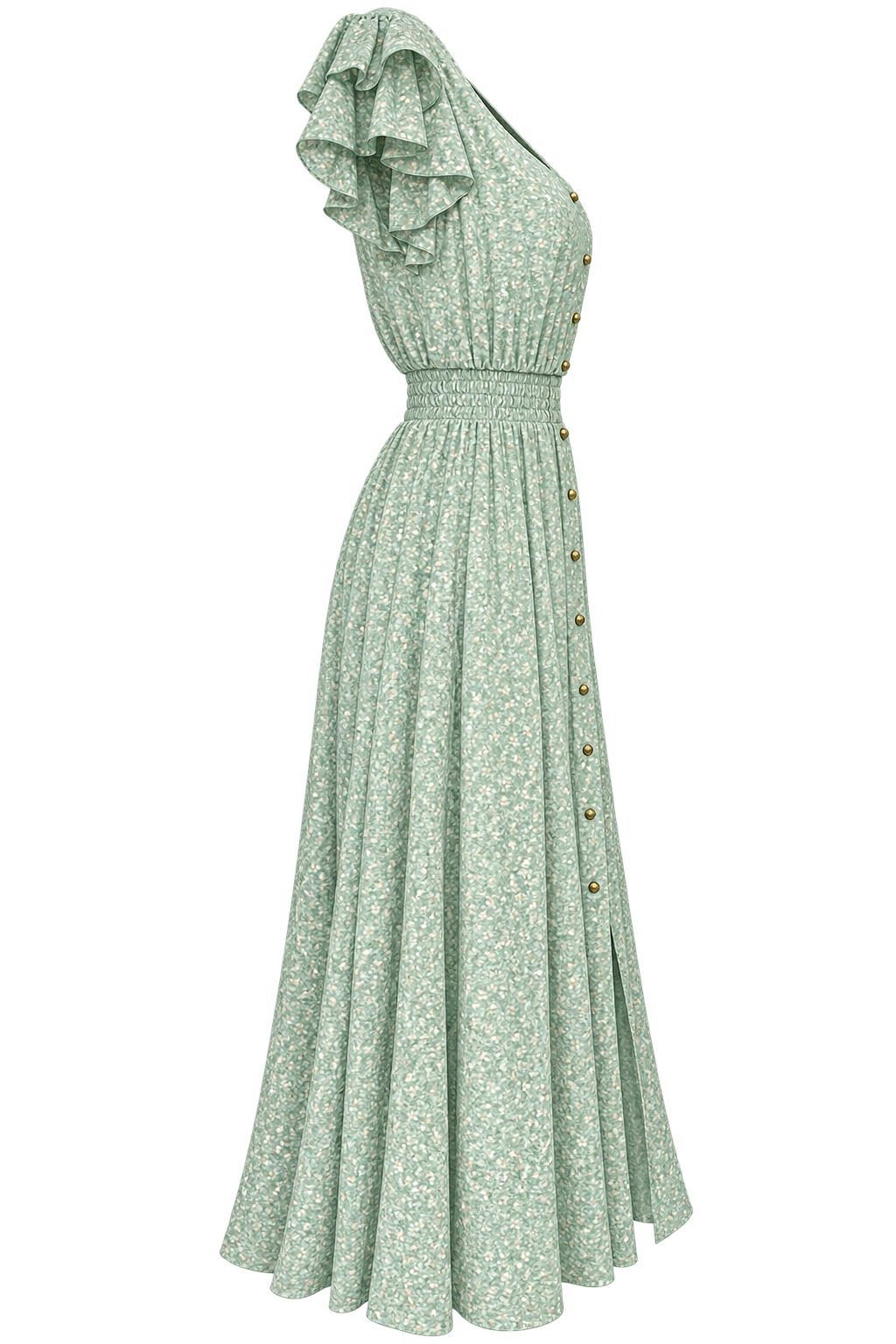 Vestido Verde Nilo