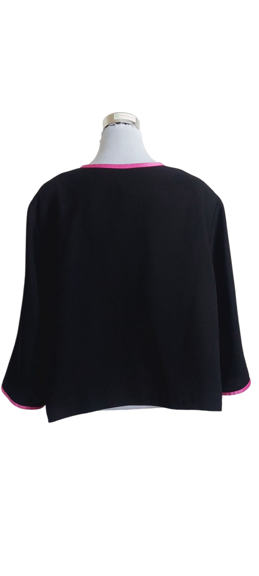 Blazer ribete fucsia
