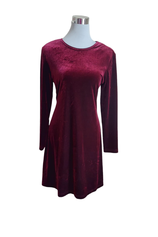 Vestido Terciopelo Burdé