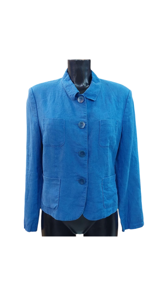 Blazer azulino lino