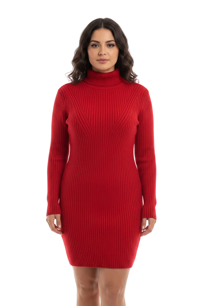 Vestido Rojo lana
