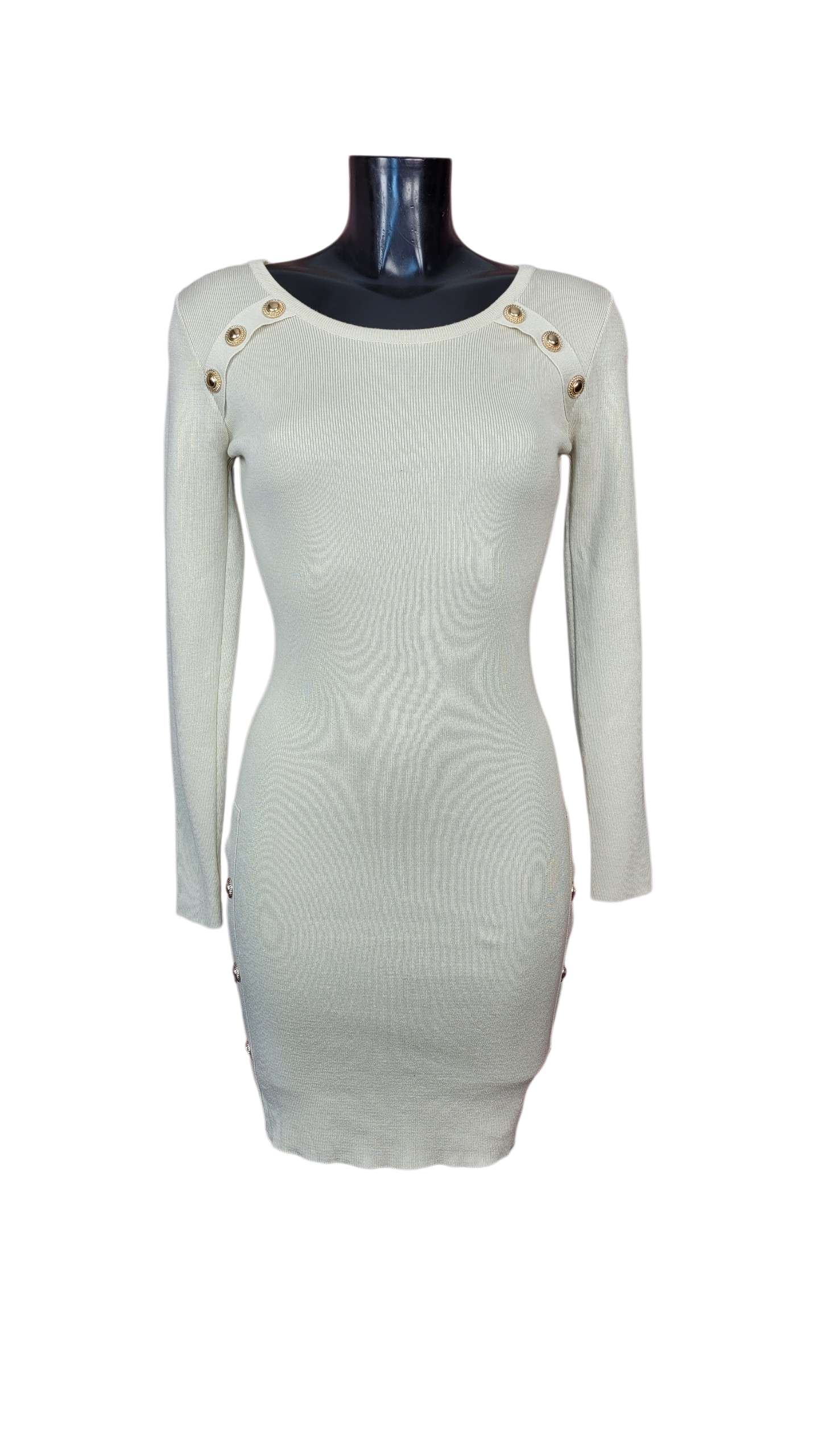 Vestido Crem Dore