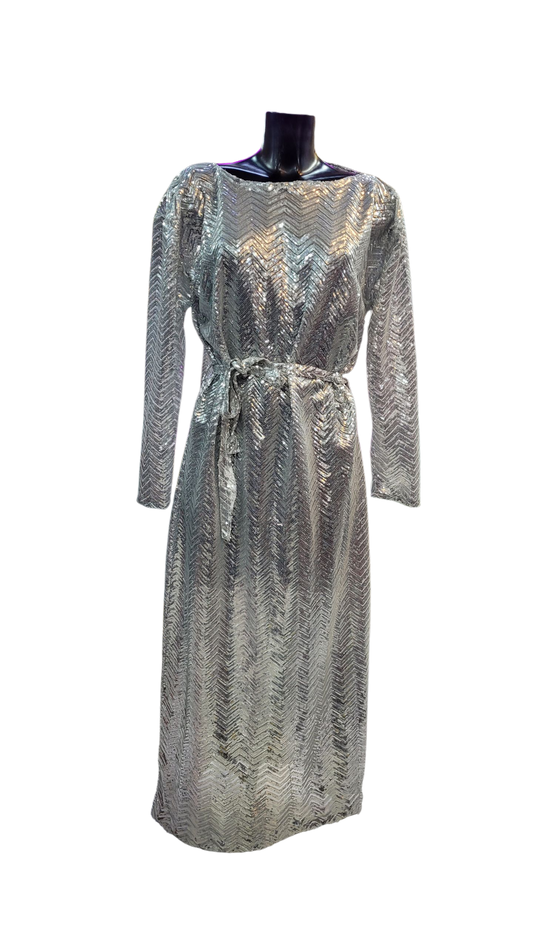 Vestido  Plateado