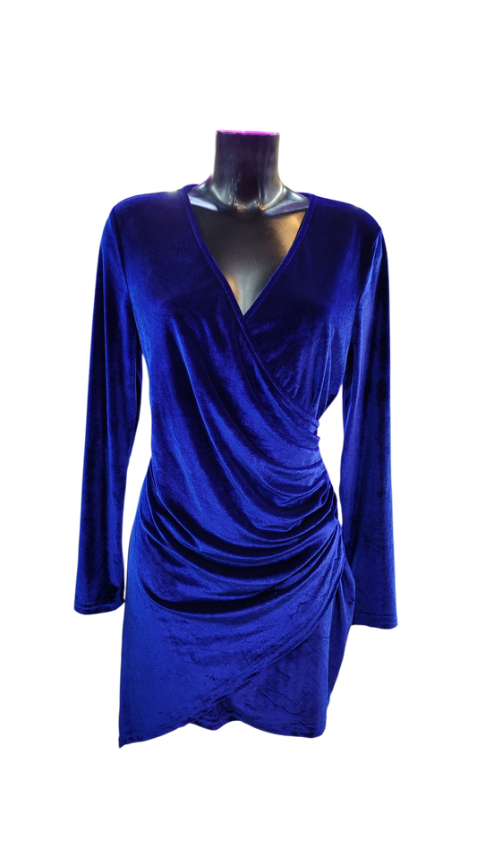 Vestido Azul Rey