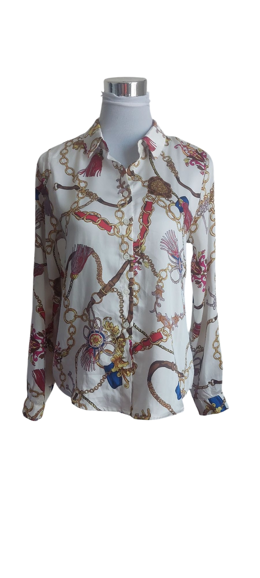 Blusa Chic estampada