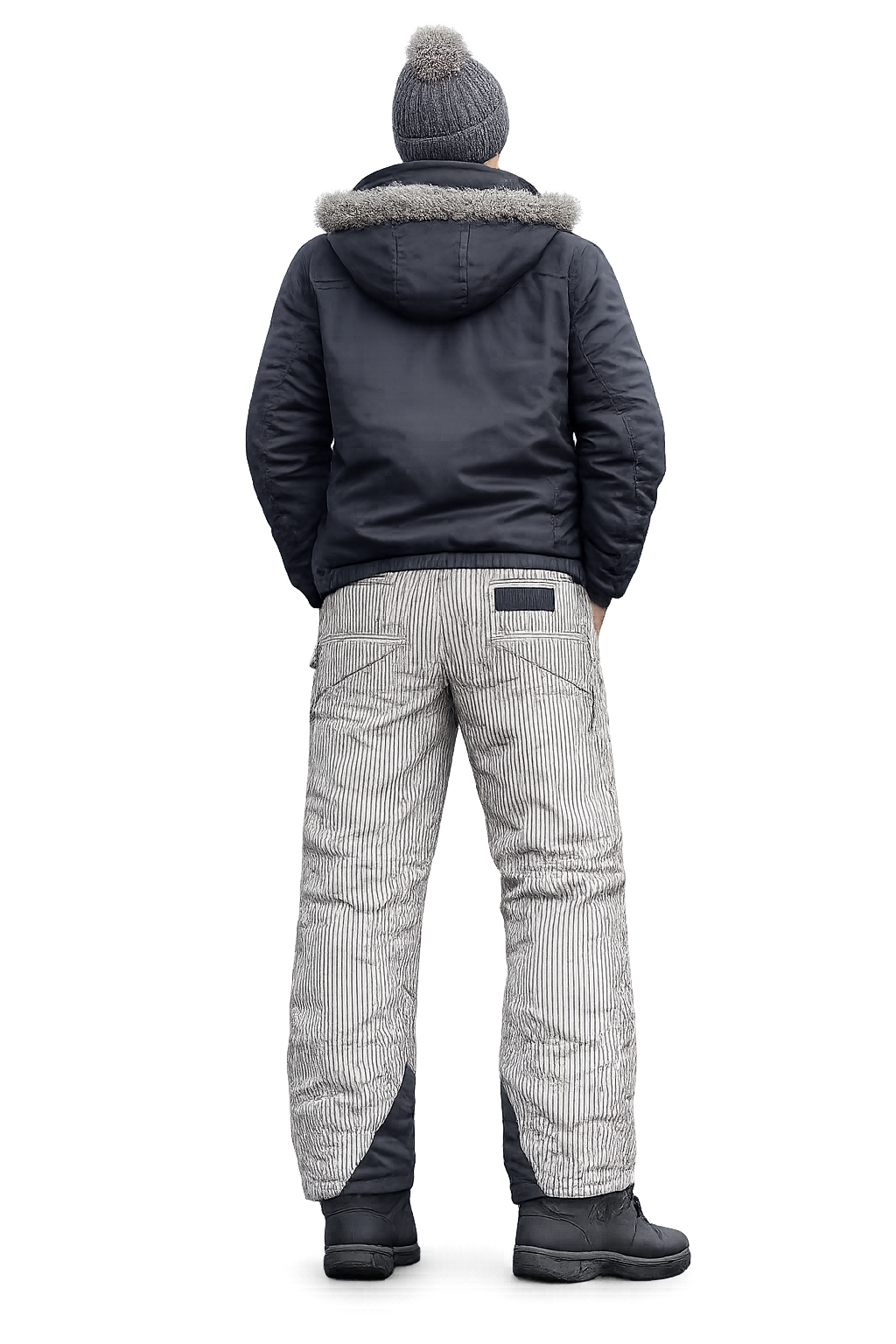 Pantalon Térmico rayado Xl