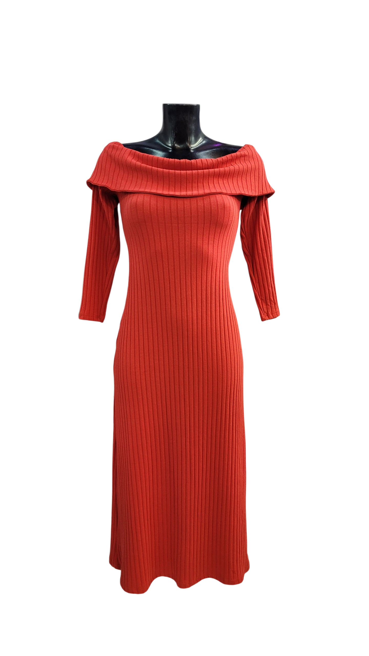 Vestido Jersey Rojo