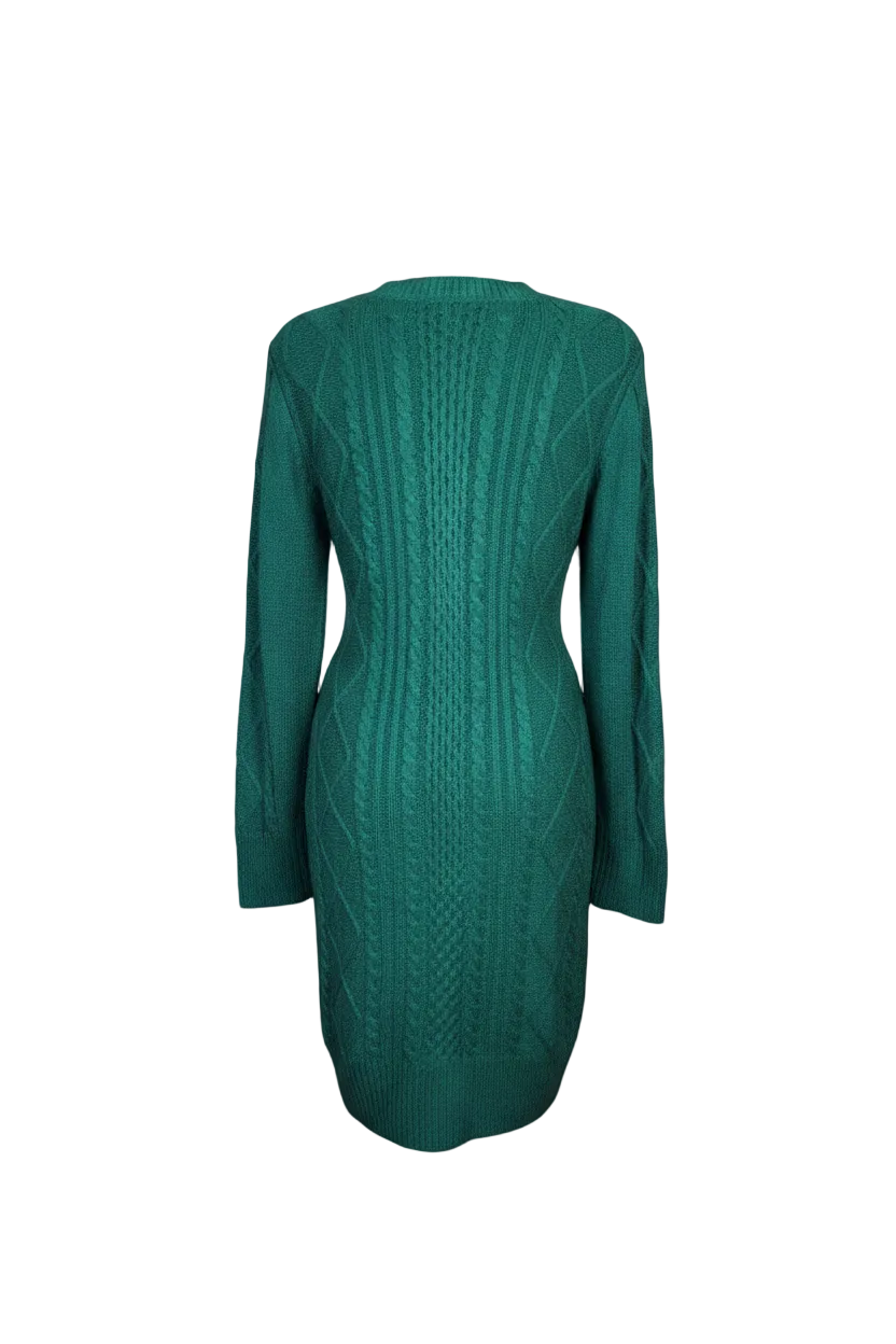 Vestido Lana Esmeralda