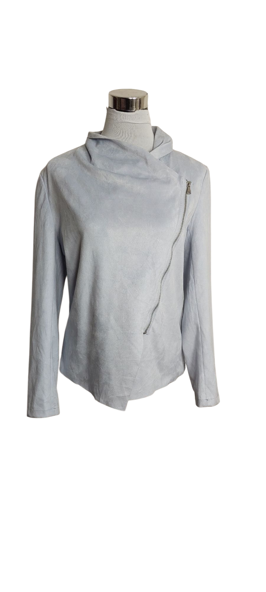 Chaqueta Gris Plata