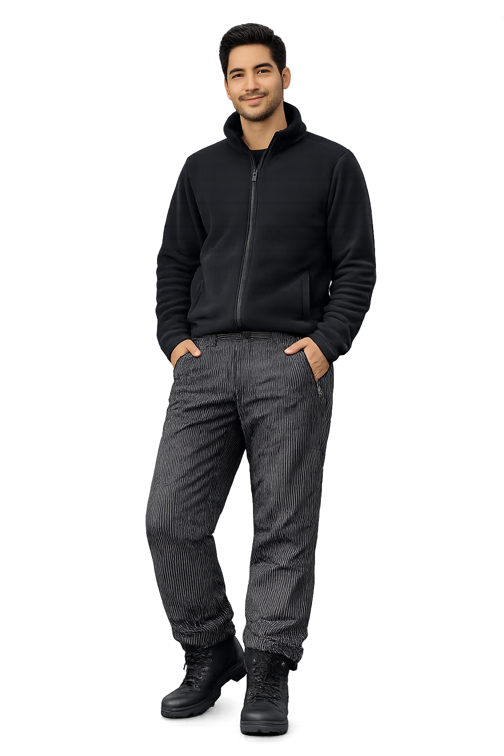 Pantalon Térmico Rayado Xl