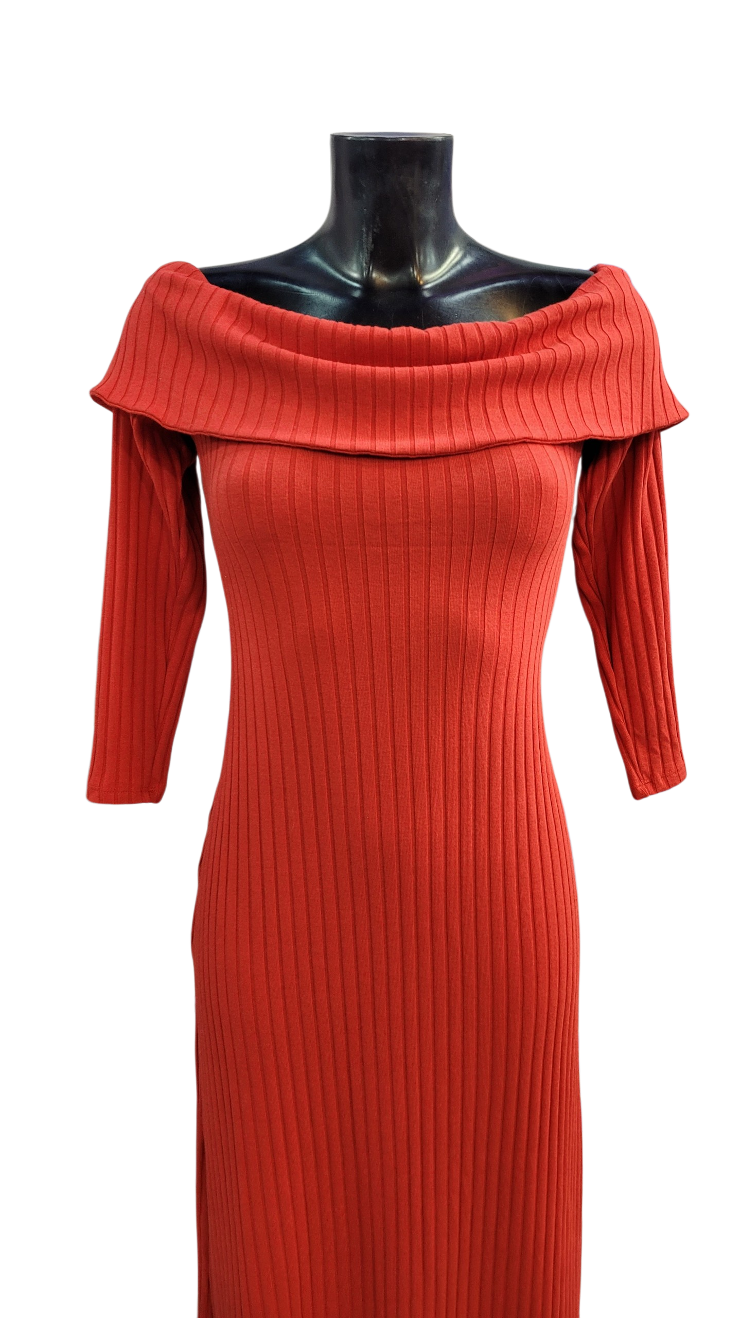 Vestido Jersey Rojo