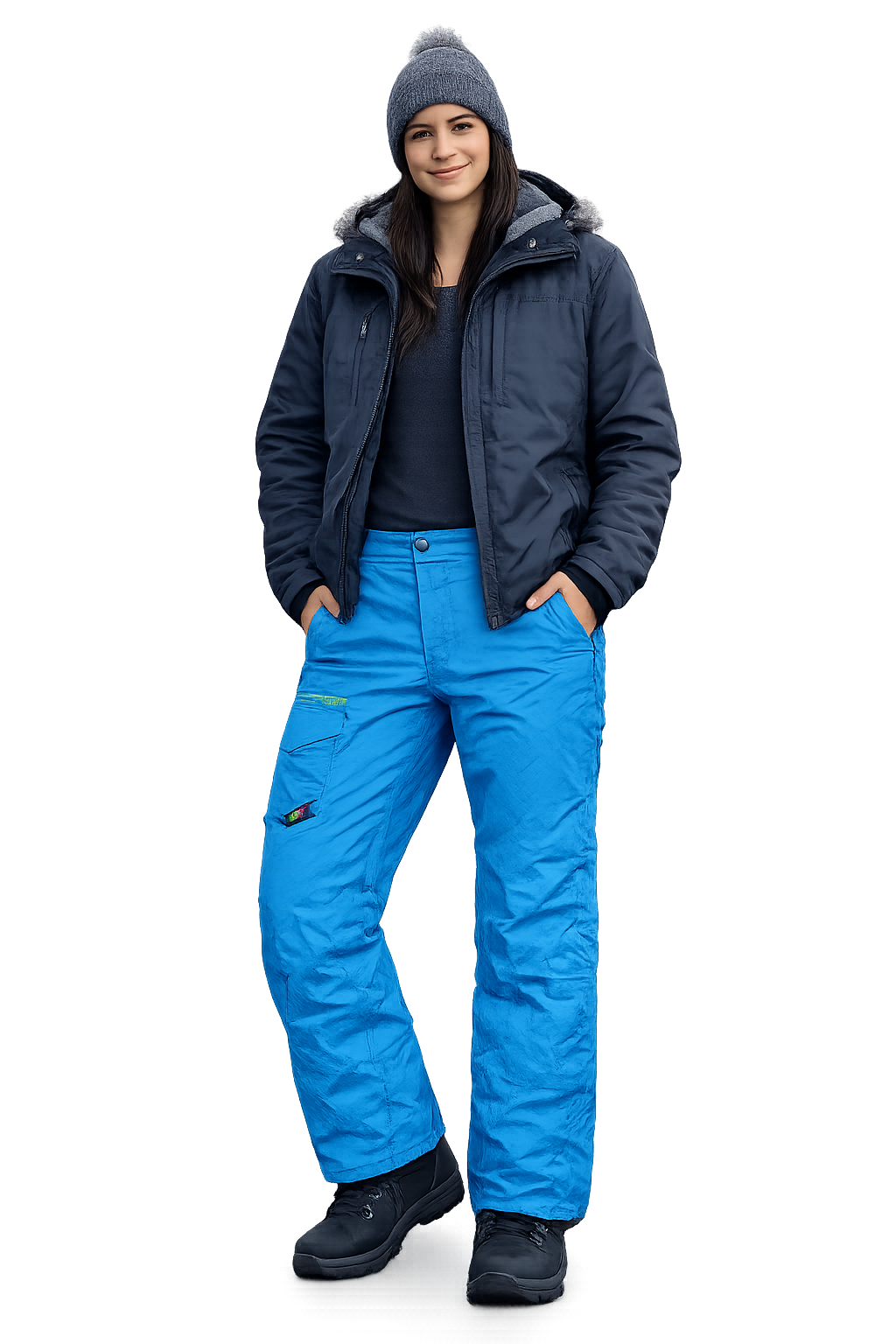 Pantalon Térmico azulino  Talla S