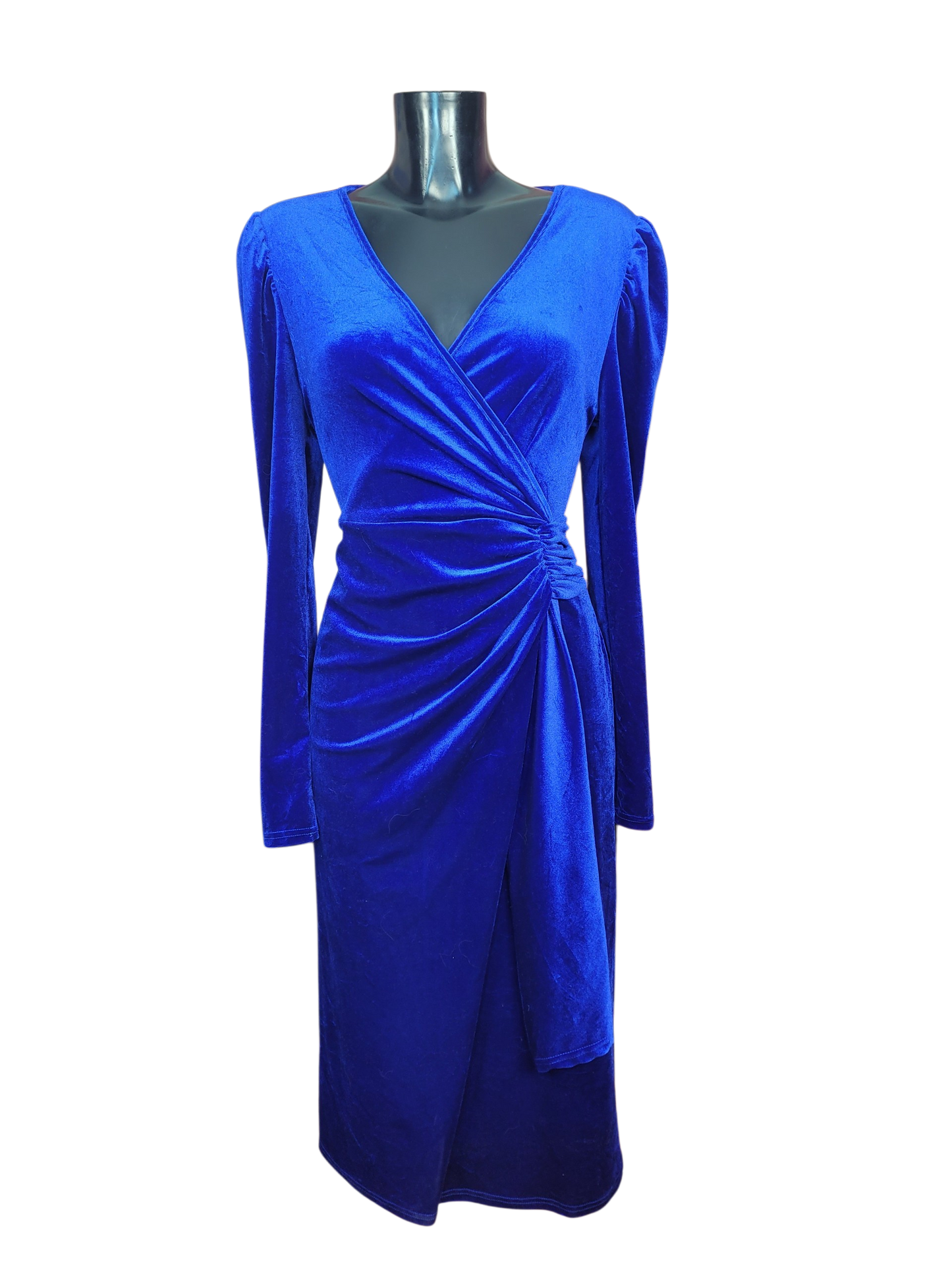 Vestido Azul Terciopelo