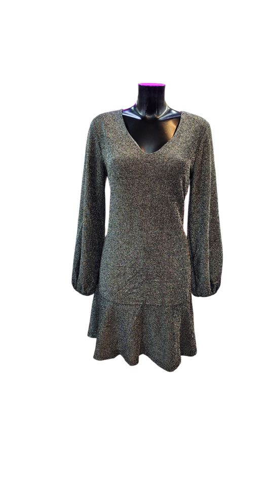 Vestido Silver volados